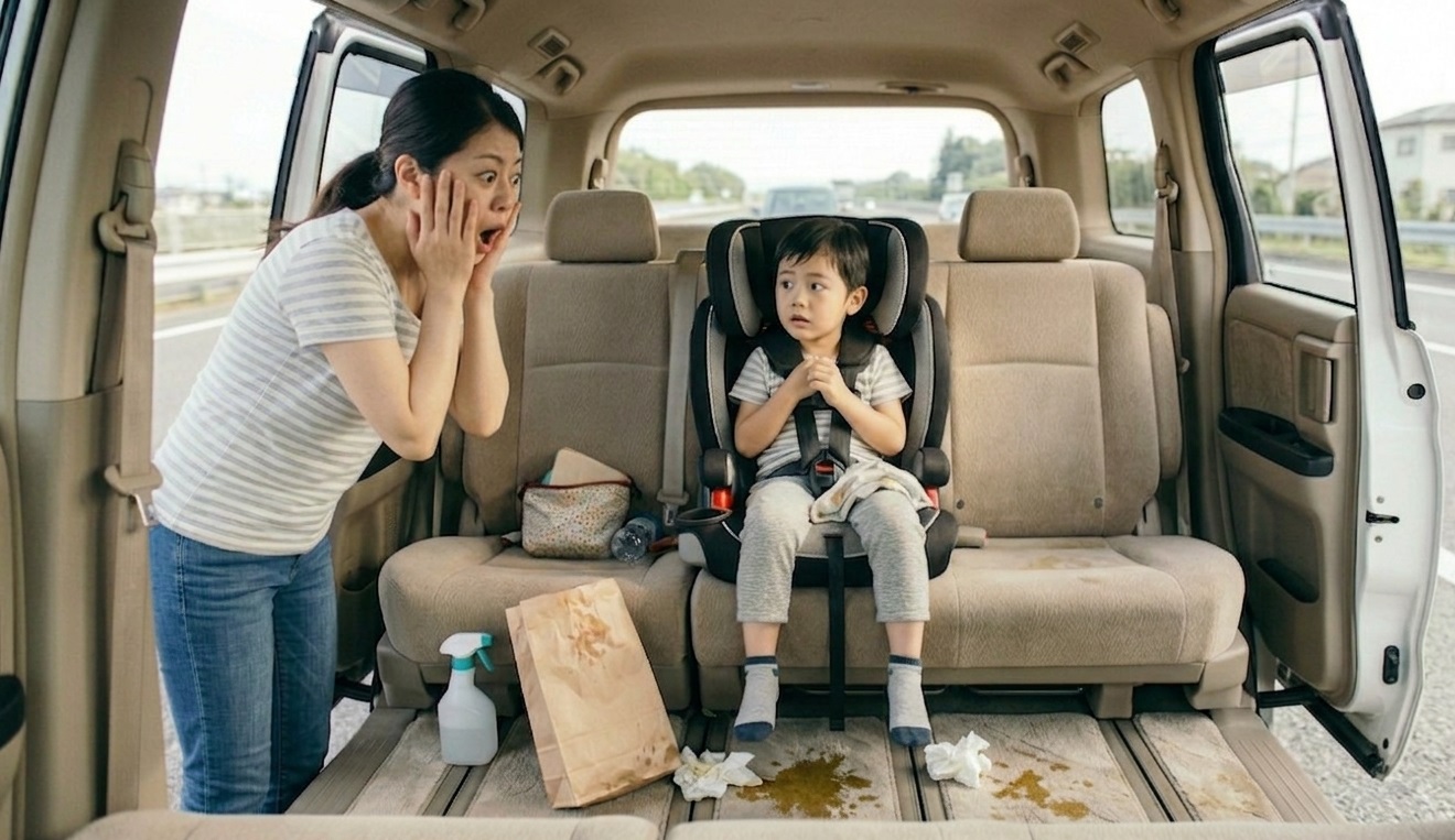 子供が吐いた
