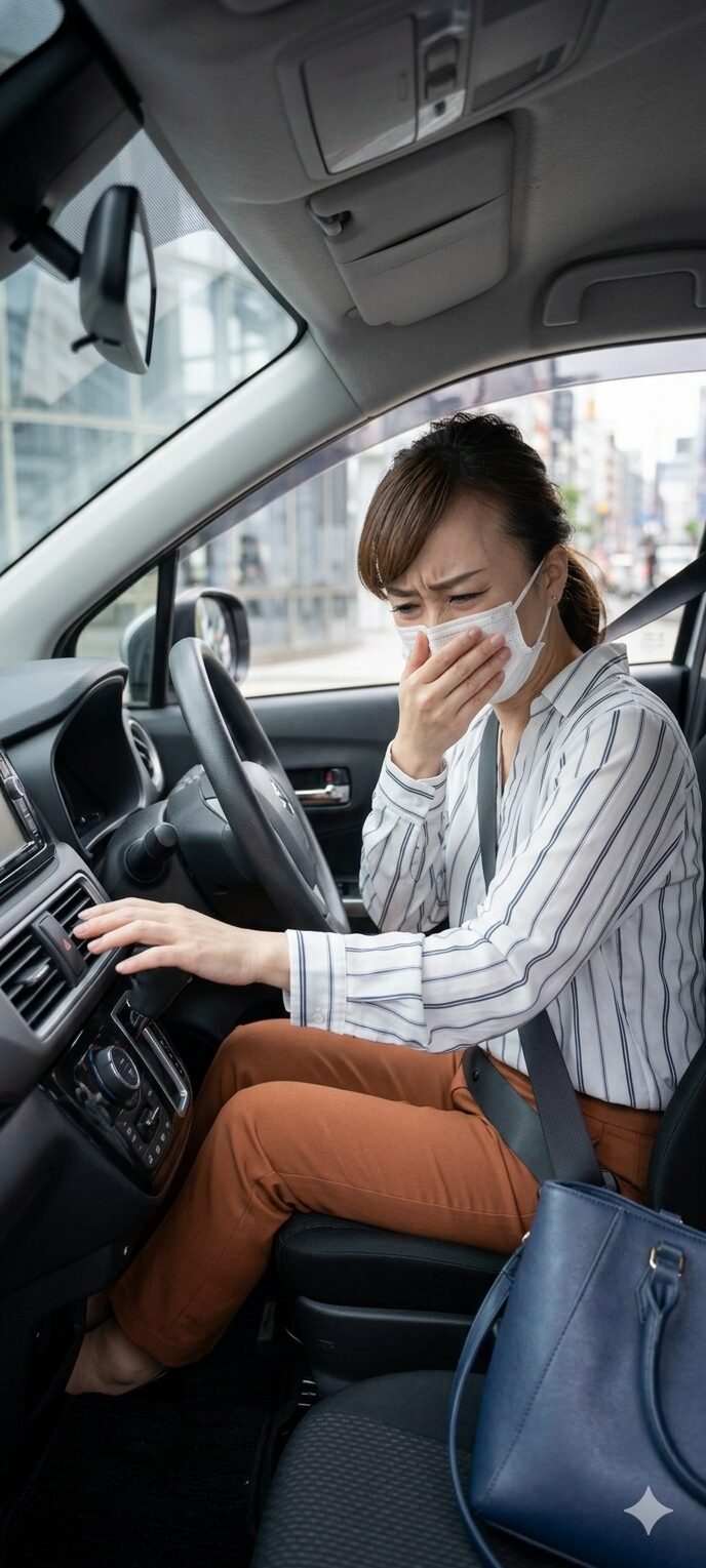 喜ぶ女性